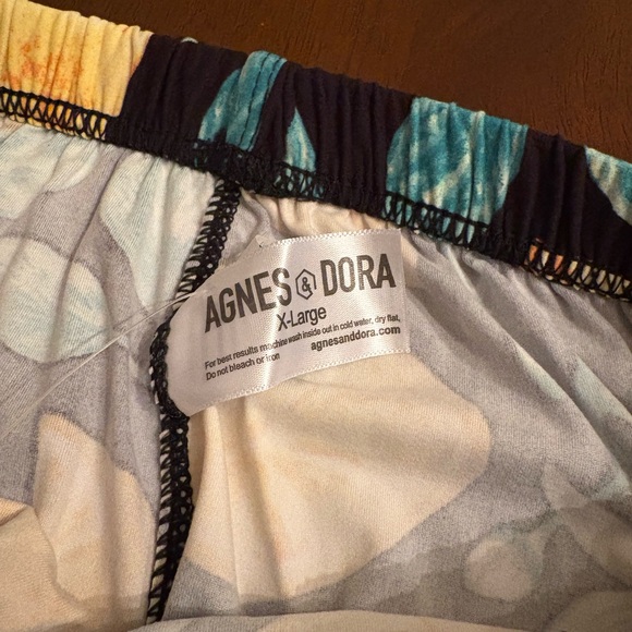 Agnes and Dora XL leggings buttery soft Meyer lemons garden summer yellow green - Picture 3 of 4